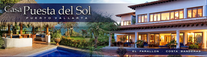 Puerto Vallarta Luxury Vacation Rental - Casa Puesta del Sol